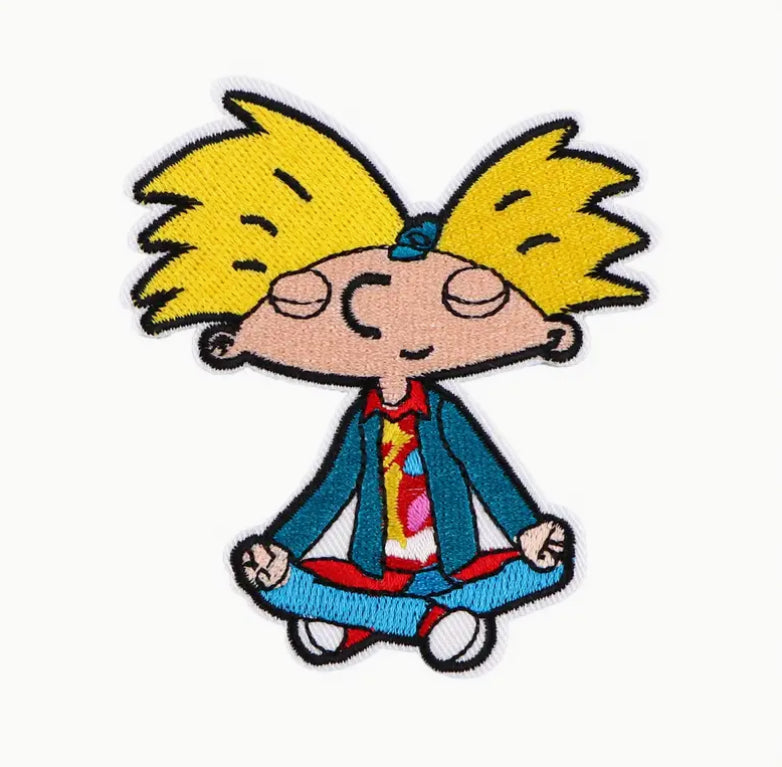 Hey Arnold! Meditation Iron-On Patch