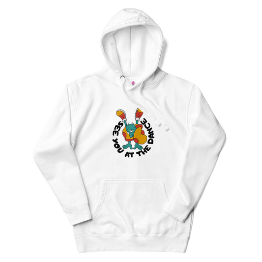 Skeeter Dance - White Unisex Hoodie